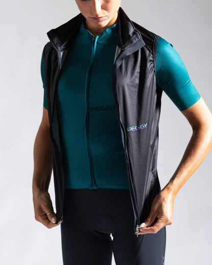 Rolly Windproof Gilet Black