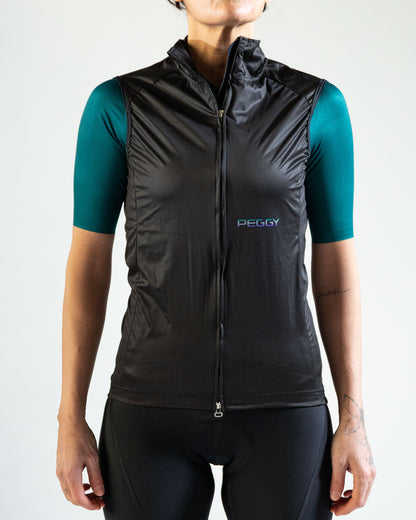 Rolly Windproof Gilet Black