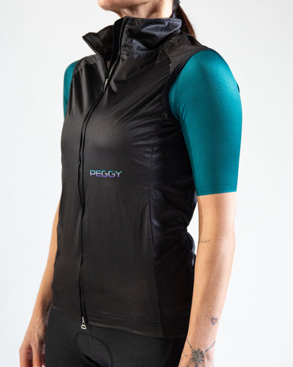 Rolly Windproof Gilet Black