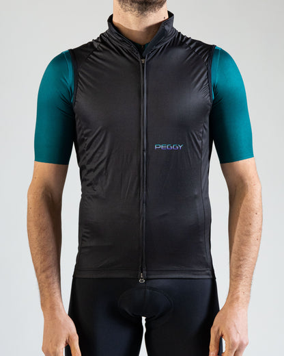 Rolly Windproof Gilet Black