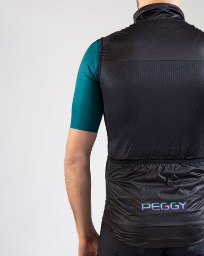 Rolly Windproof Gilet Black