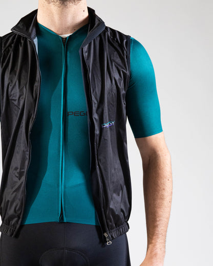 Rolly Windproof Gilet Black